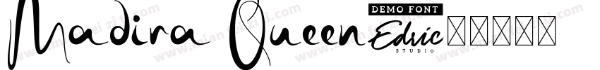 Madira Queen字体转换